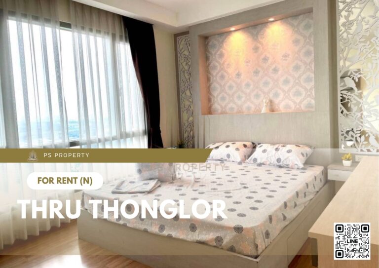 PS29722 – Condo Near BTS Thong Lo Station For Rent , Two bedroom unit at Thru Thonglor