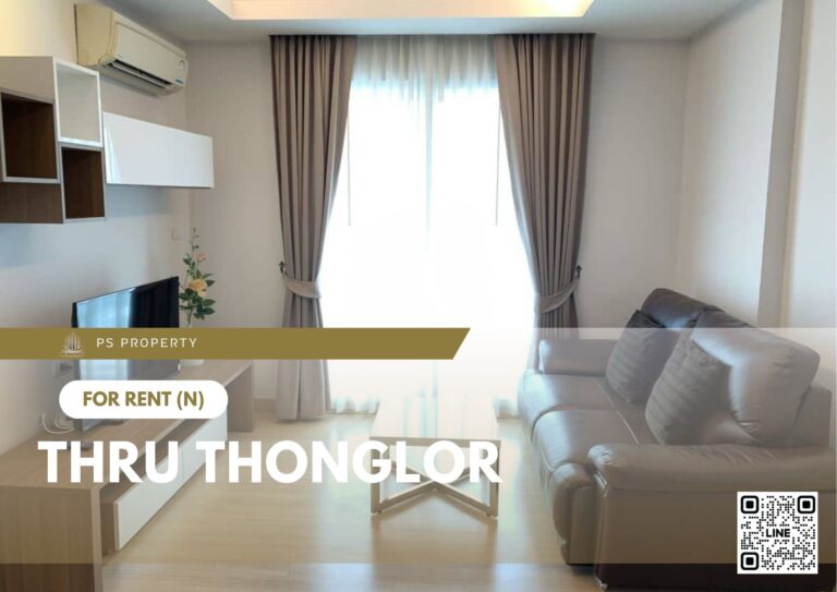 PS72485 – Condo Near BTS Thong Lo Station For Rent , One bedroom unit at Thru Thonglor