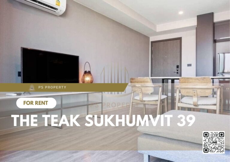 PS8182 – Condo Near BTS Phrom Phong Station For Rent , One bedroom unit at The Teak Sukhumvit 39