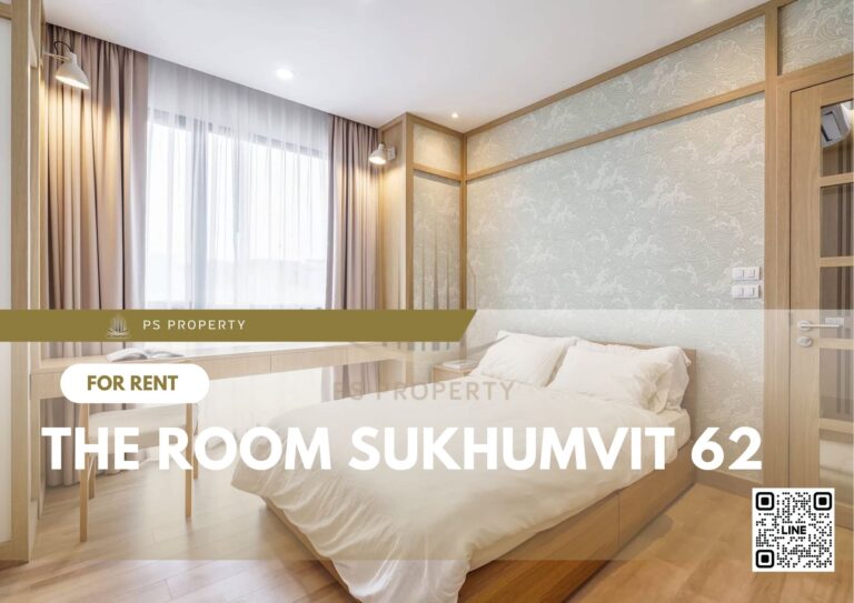 PS46038 – Condo Near BTS Punnawithi Station For Rent , One bedroom unit at The Room Sukhumvit 62