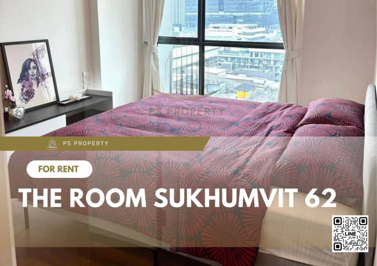 PS37452 – Condo Near BTS Punnawithi Station For Rent , One bedroom unit at The Room Sukhumvit 62