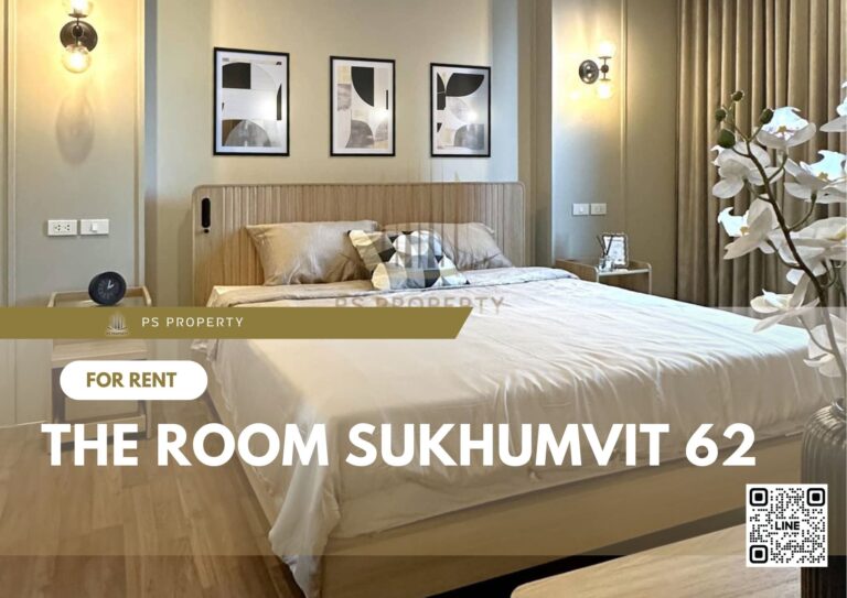 PS33745 – Condo Near BTS Punnawithi Station For Rent , Two bedroom unit at The Room Sukhumvit 62