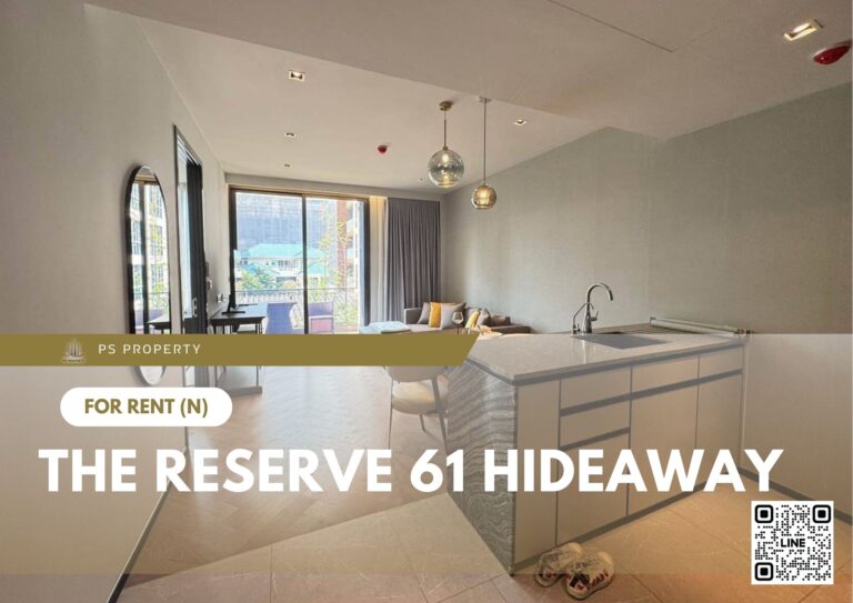 PS62231 – Condo Near BTS Ekkamai Station For Rent , One bedroom unit at The Reserve 61 Hideaway