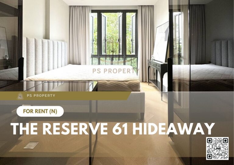 PS38331 – Condo Near BTS Ekkamai Station For Rent , One bedroom unit at The Reserve 61 Hideaway