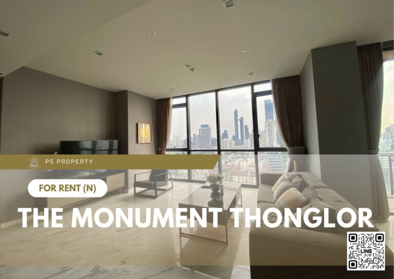PS70784 – Condo Near BTS Thong Lo Station For Rent , Two bedroom unit at The Monument Thonglor