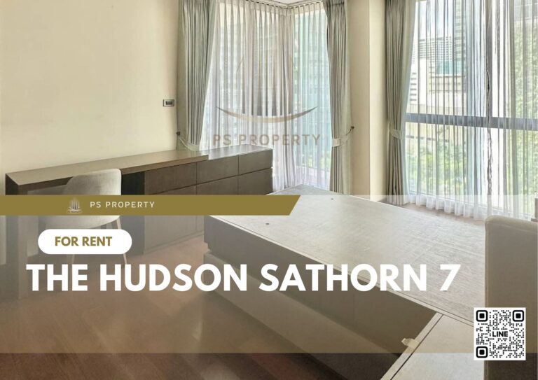 PS35421 – Condo Near BTS Chong Nonsi Station For Rent , Two bedroom unit at The Hudson Sathorn 7