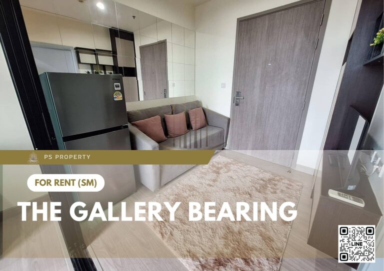 PS25916 – Condo Near BTS Bearing Station For Rent , One bedroom unit at The Gallery Bearing