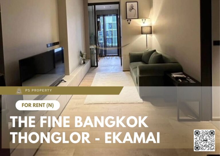 PS11911 – Condo Near BTS Ekkamai Station For Rent , One bedroom unit at The FINE Bangkok Thonglor – Ekamai