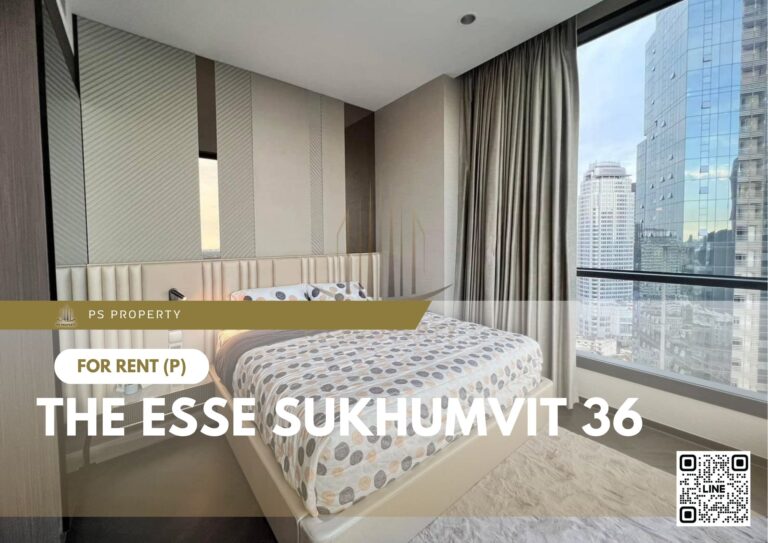 PS31637 – Condo Near BTS Thong Lo Station For Rent , One bedroom unit at THE ESSE Sukhumvit 36