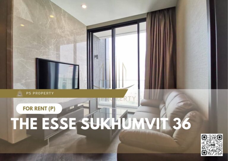 PS29551 – Condo Near BTS Thong Lo Station For Rent , Two bedroom unit at THE ESSE Sukhumvit 36