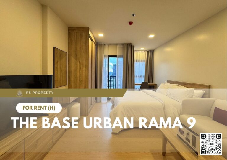 PS95155 – Condo Near MRT Phra Ram 9 Station For Rent , One bedroom unit at The Base Urban Rama 9