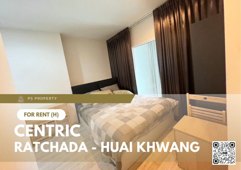 PS66525 – Condo Near MRT Huai Khwang Station For Rent , Two bedroom unit at Centric Ratchada – Huai Khwang