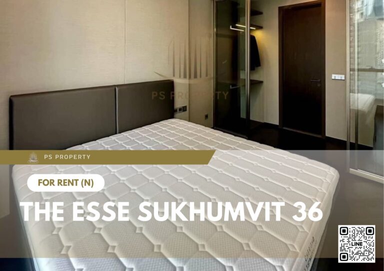 PS37674 – Condo Near BTS Thong Lo Station For Rent , One bedroom unit at THE ESSE Sukhumvit 36