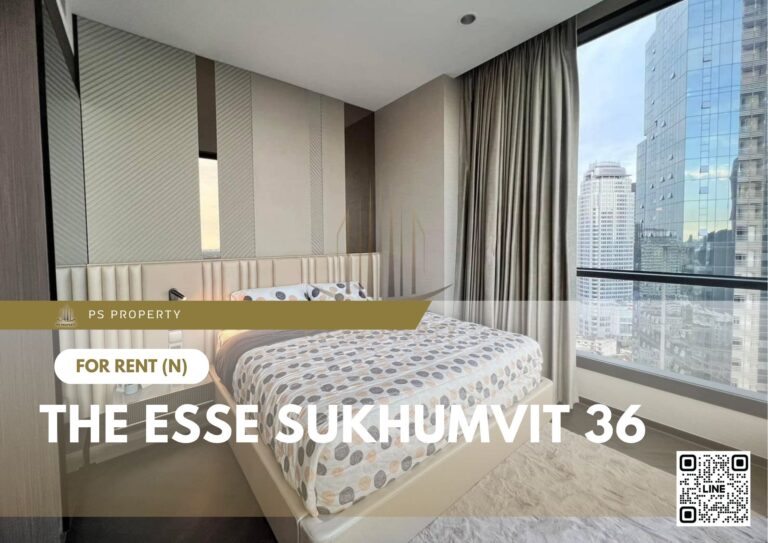 PS31637 – Condo Near BTS Thong Lo Station For Rent , One bedroom unit at THE ESSE Sukhumvit 36