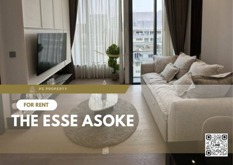 PS12799 – Condo Near BTS Asok Station For Rent , One bedroom unit at The ESSE Asoke