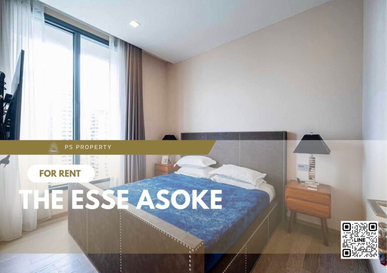 PS91988 – Condo Near BTS Asok Station For Rent , One bedroom unit at The ESSE Asoke
