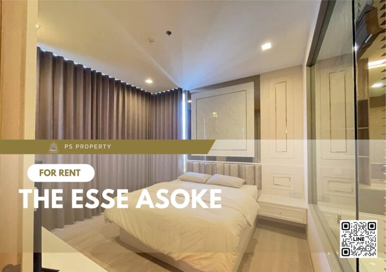 PS64343 – Condo Near BTS Asok Station For Rent , One bedroom unit at The ESSE Asoke