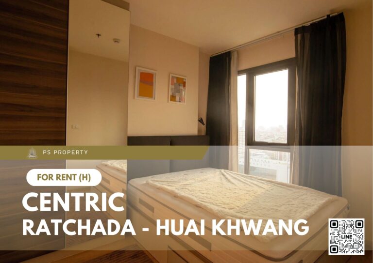 PS91590 – Condo Near MRT Huai Khwang Station For Rent , One bedroom unit at Centric Ratchada – Huai Khwang