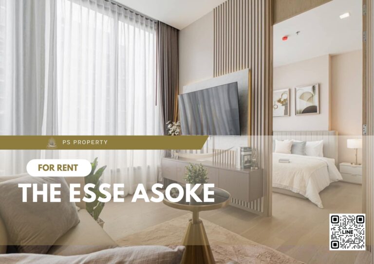 PS25717 – Condo Near BTS Asok Station For Rent , One bedroom unit at The ESSE Asoke
