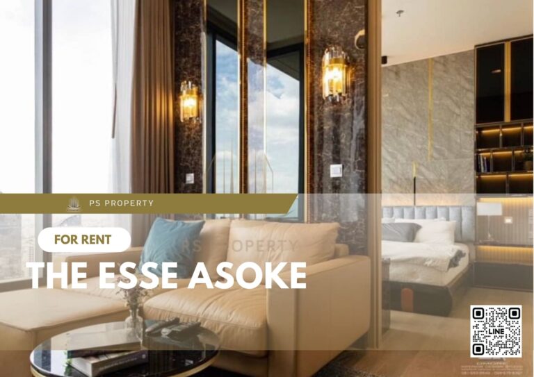 PS23946 – Condo Near BTS Asok Station For Rent , One bedroom unit at The ESSE Asoke