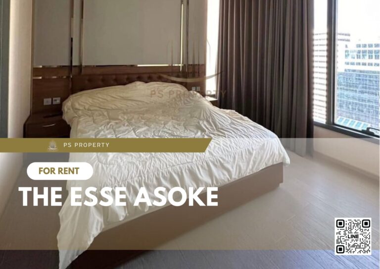 PS15477 – Condo Near BTS Asok Station For Rent , Two bedroom unit at The ESSE Asoke