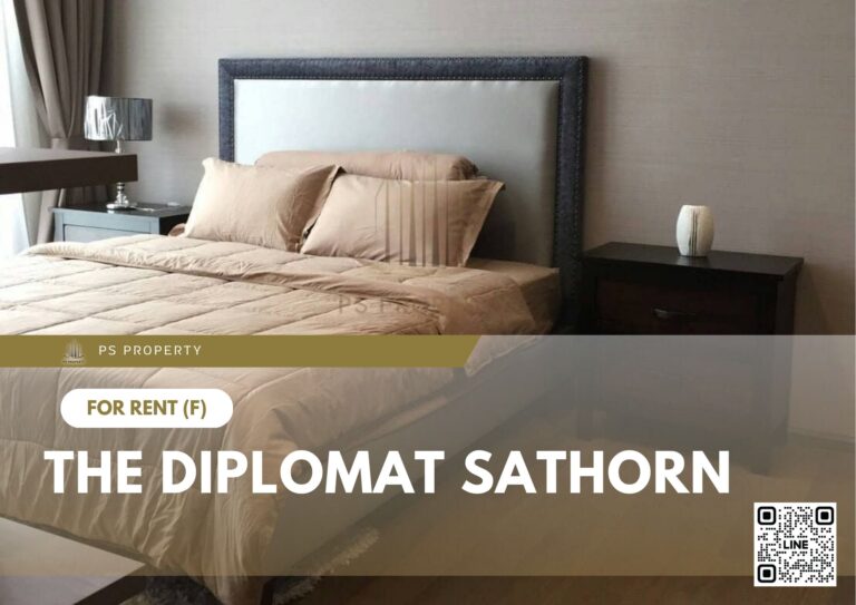 PS38244 – Condo Near BTS Surasak Station For Rent , One bedroom unit at The Diplomat Sathorn