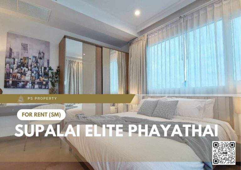 PS92102 – Condo Near BTS Phayathai Station For Rent , Two bedroom unit at Supalai Elite Phayathai