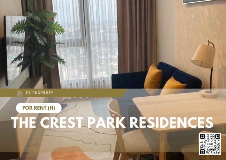 PS95910 – Condo Near MRT Phahonyothin Station For Rent , One bedroom unit at The Crest Park Residences