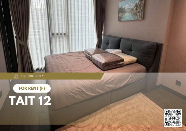 PS64192 – Condo Near BTS Surasak Station For Rent , Two bedroom unit at Tait 12