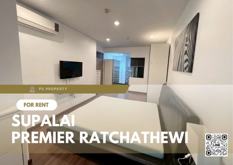 PS84351 – Condo Near BTS Ratchathewi Station For Rent , One bedroom unit at Supalai Premier Ratchathewi