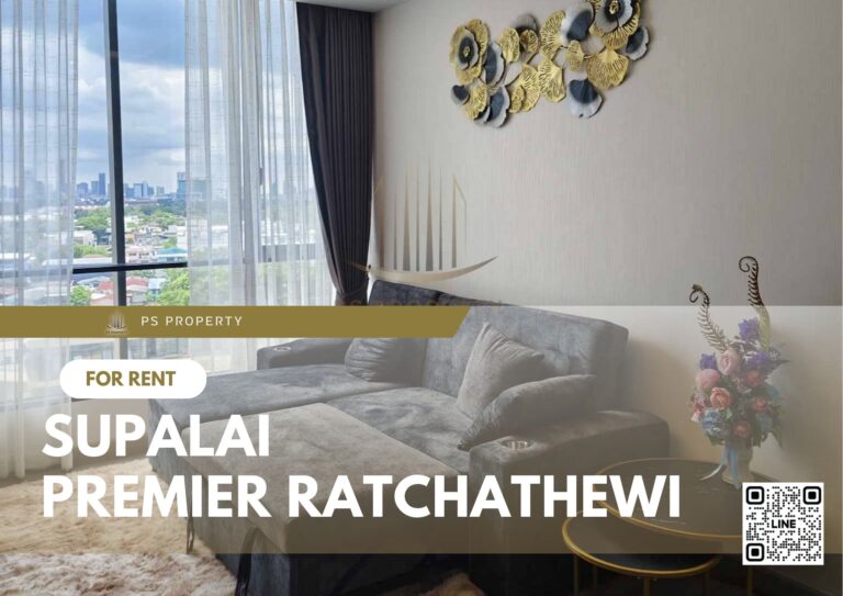 PS38353 – Condo Near BTS Ratchathewi Station For Rent , One bedroom unit at Supalai Premier Ratchathewi