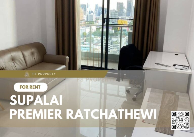 PS38300 – Condo Near BTS Ratchathewi Station For Rent , One bedroom unit at Supalai Premier Ratchathewi
