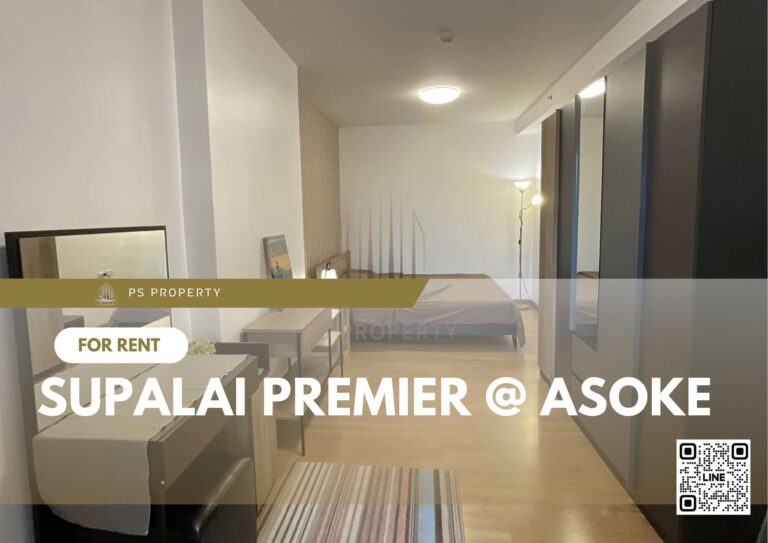 PS29847 – Condo Near BTS Asok Station For Rent , One bedroom unit at Supalai Premier @ Asoke