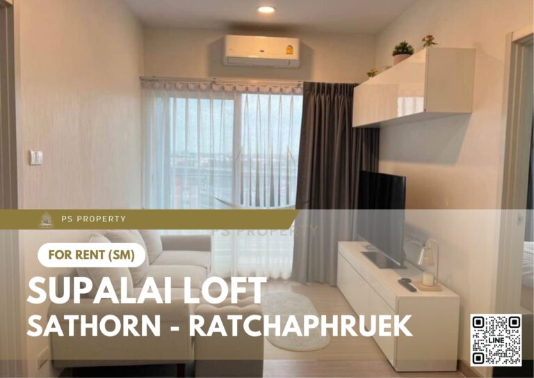 PS15429 – Condo Near MRT Bang Wa Station For Rent , Two bedroom unit at Supalai Loft Sathorn – Ratchaphruek
