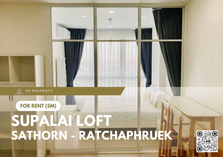 PS62706 – Condo Near MRT Bang Wa Station For Rent , One bedroom unit at Supalai Loft Sathorn – Ratchaphruek