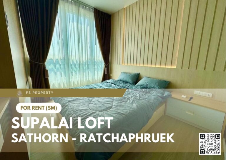 PS94435 – Condo Near MRT Bang Wa Station For Rent , One bedroom unit at Supalai Loft Sathorn – Ratchaphruek