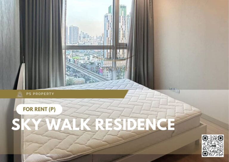 PS49785 – Condo Near BTS Phra Khanong Station For Rent , Two bedroom unit at Sky Walk Residence