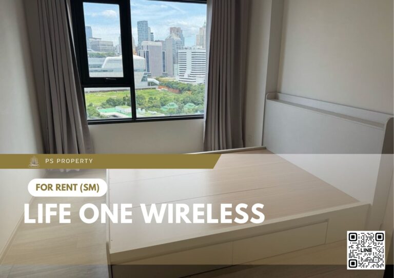 PS94546 – Condo Near BTS Phloen Chit Station For Rent , One bedroom unit at Life One Wireless