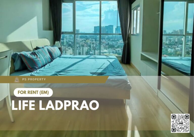 PS93945 – Condo Near BTS Ha Yaek Lat Phrao Station For Rent , One bedroom unit at Life Ladprao