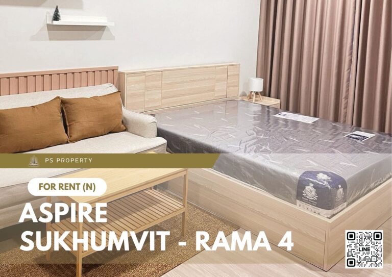 PS97559 – Condo Near BTS Phra Khanong Station For Rent , One bedroom unit at Aspire Sukhumvit – Rama 4