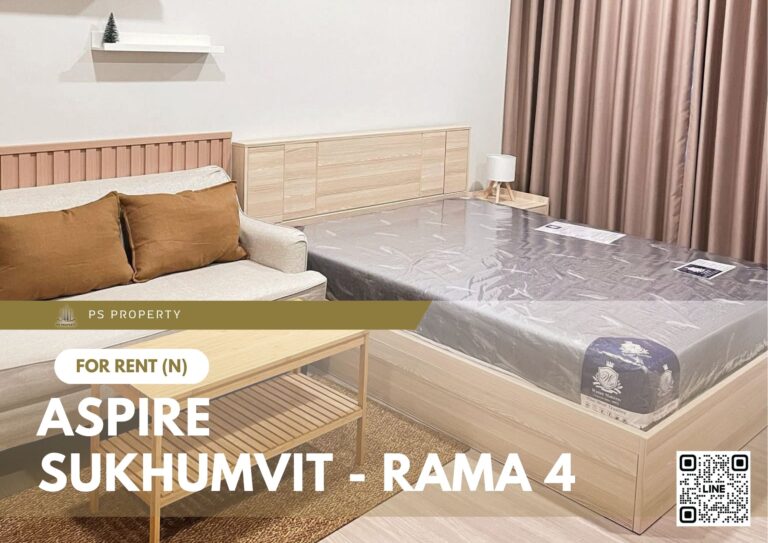 PS97559 – Condo Near BTS Phra Khanong Station For Rent , One bedroom unit at Aspire Sukhumvit – Rama 4