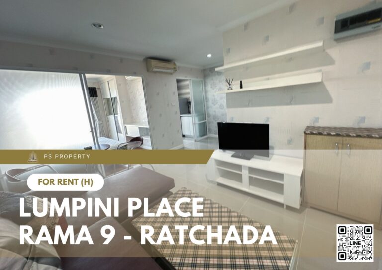PS96867 – Condo Near MRT Phra Ram 9 Station For Rent , One bedroom unit at Lumpini Place Rama 9 – Ratchada