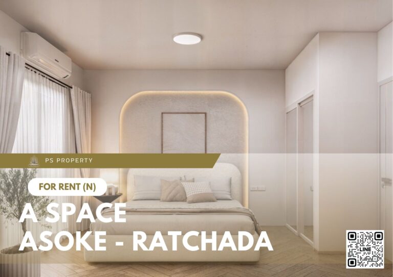 PS97787 – Condo Near MRT Phra Ram 9 Station For Sale , One bedroom unit at A Space Asoke – Ratchada