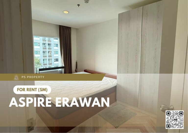 PS97929 – Condo Near BTS Chang Erawan Station For Rent , Two bedroom unit at Aspire Erawan