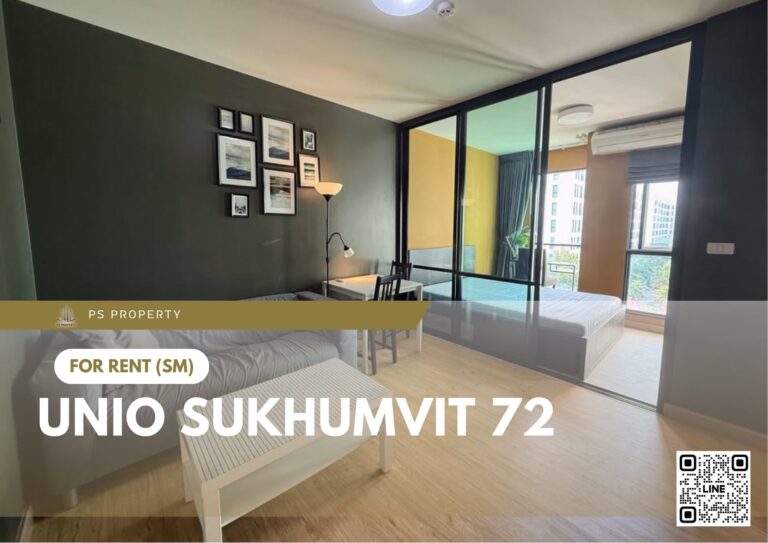 PS97941 – Condo Near BTS Bearing Station For Rent , One bedroom unit at UNiO Sukhumvit 72