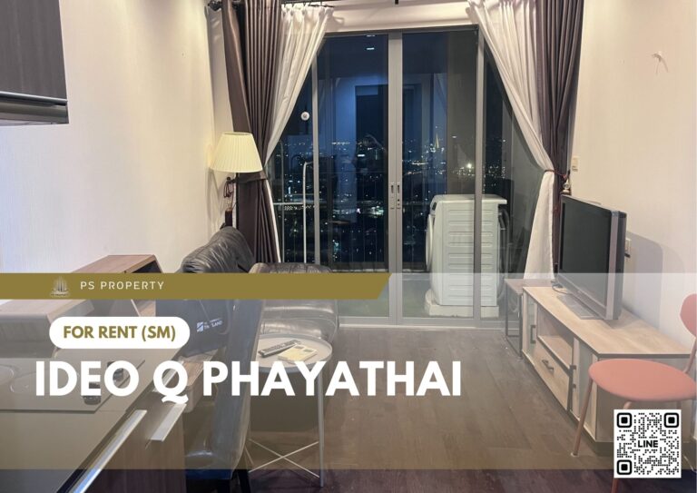 PS97947 – Condo Near BTS Phayathai Station For Rent , One bedroom unit at IDEO Q Phayathai