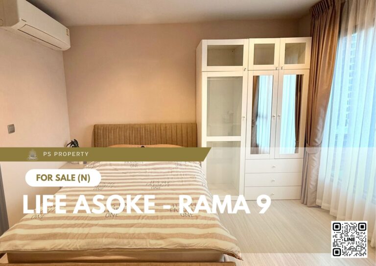 PS97837 – Condo Near MRT Phra Ram 9 Station For Sale , One bedroom unit at Life Asoke – Rama 9