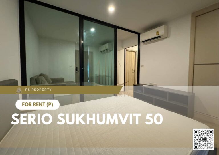 PS14526 – Condo Near BTS On Nut Station For Rent , One bedroom unit at Serio Sukhumvit 50