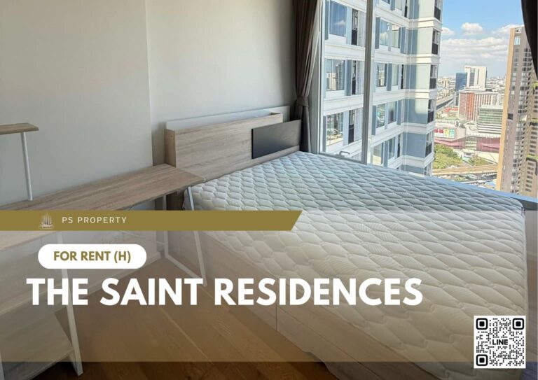 PS96727 – Condo Near MRT PhahonYothin Station For Rent , One bedroom unit at The Saint Residences