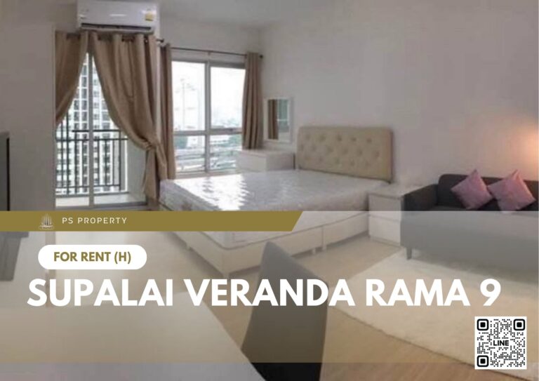 PS96855 – Condo Near MRT Phra Ram 9 Station For Rent , One bedroom unit at Supalai Veranda Rama 9